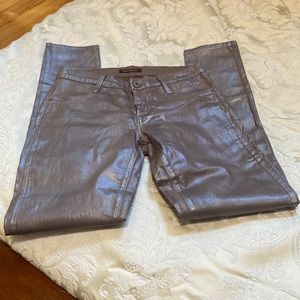 NWOT James Jeans Metallic Twiggy jeans